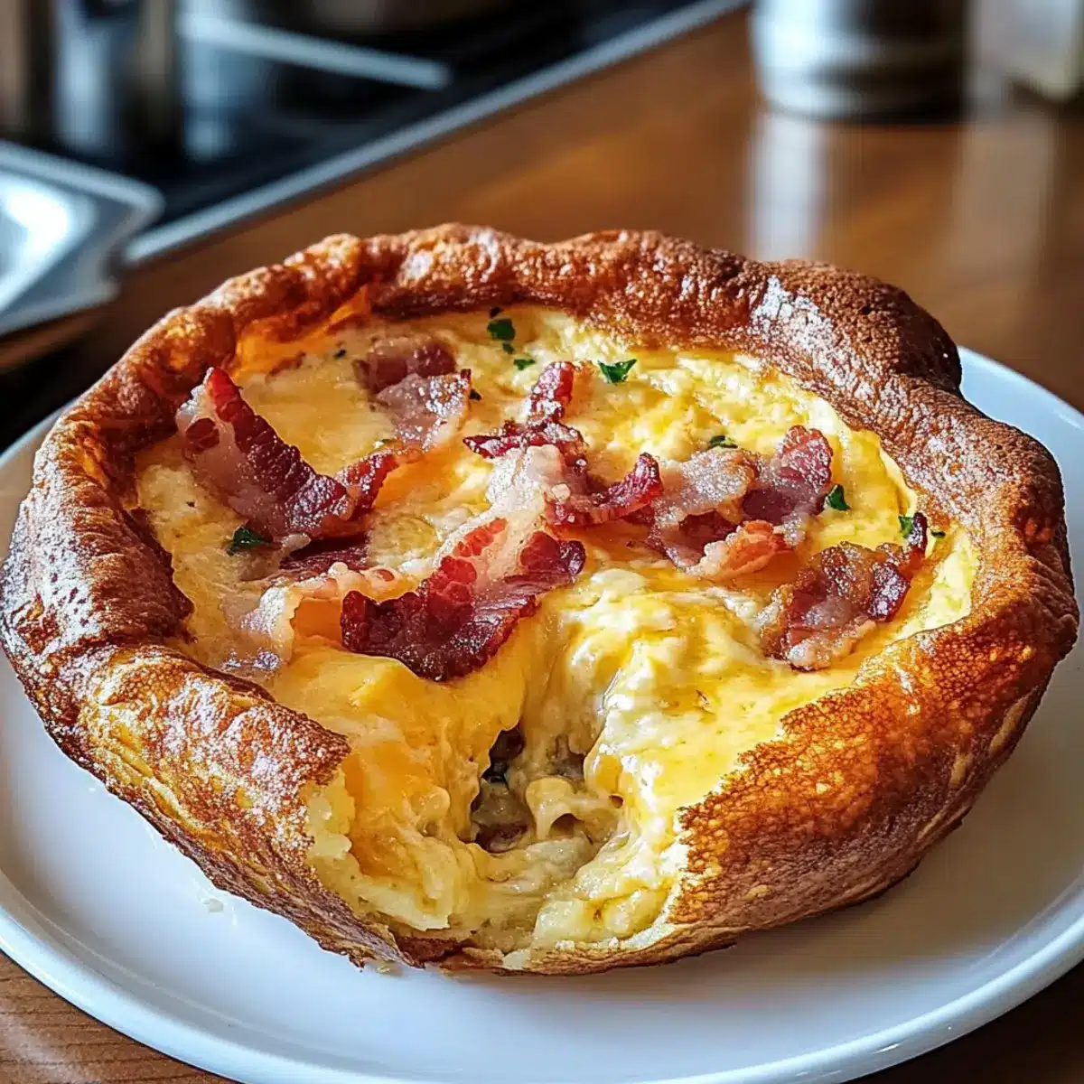 Herzhafter Cheddar & Speck Dutch