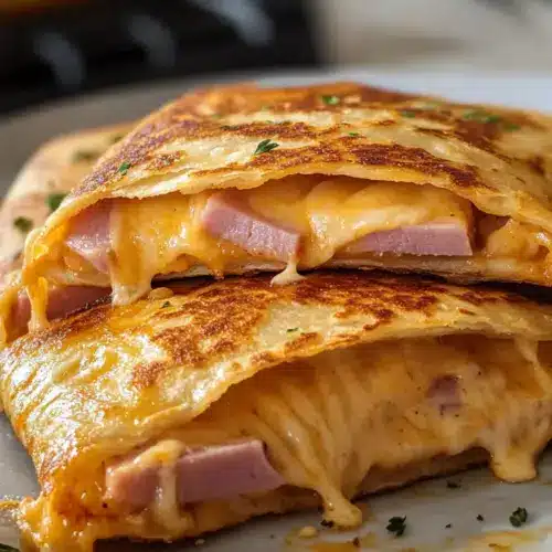 Schinken-Käse-Taschen im Airfryer