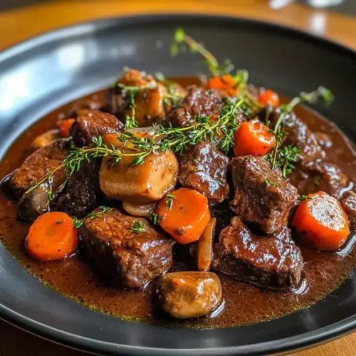 Rindfleisch Bourguignon: Ein herzhaftes französisches Klassikers