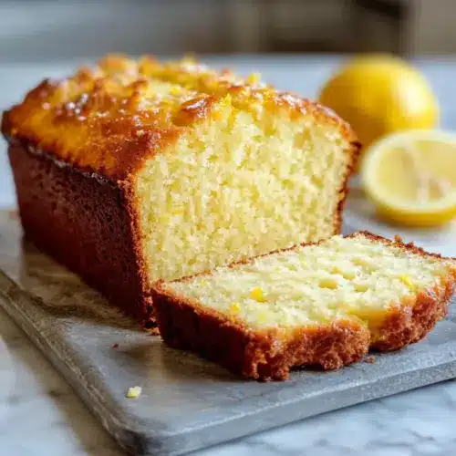 Gesunder griechischer Joghurt Zitronen-Brotkuchen Rezept