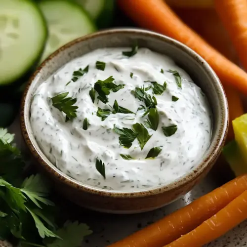Joghurt Dip für Gemüse & Kartoffeln