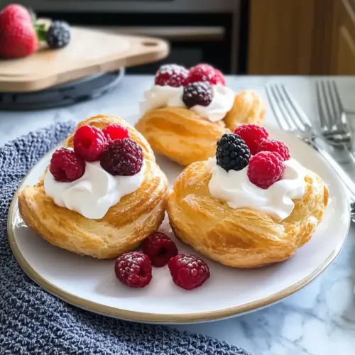 Klassische Windbeutel mit Sahne – Luftig, cremig & fruchtig