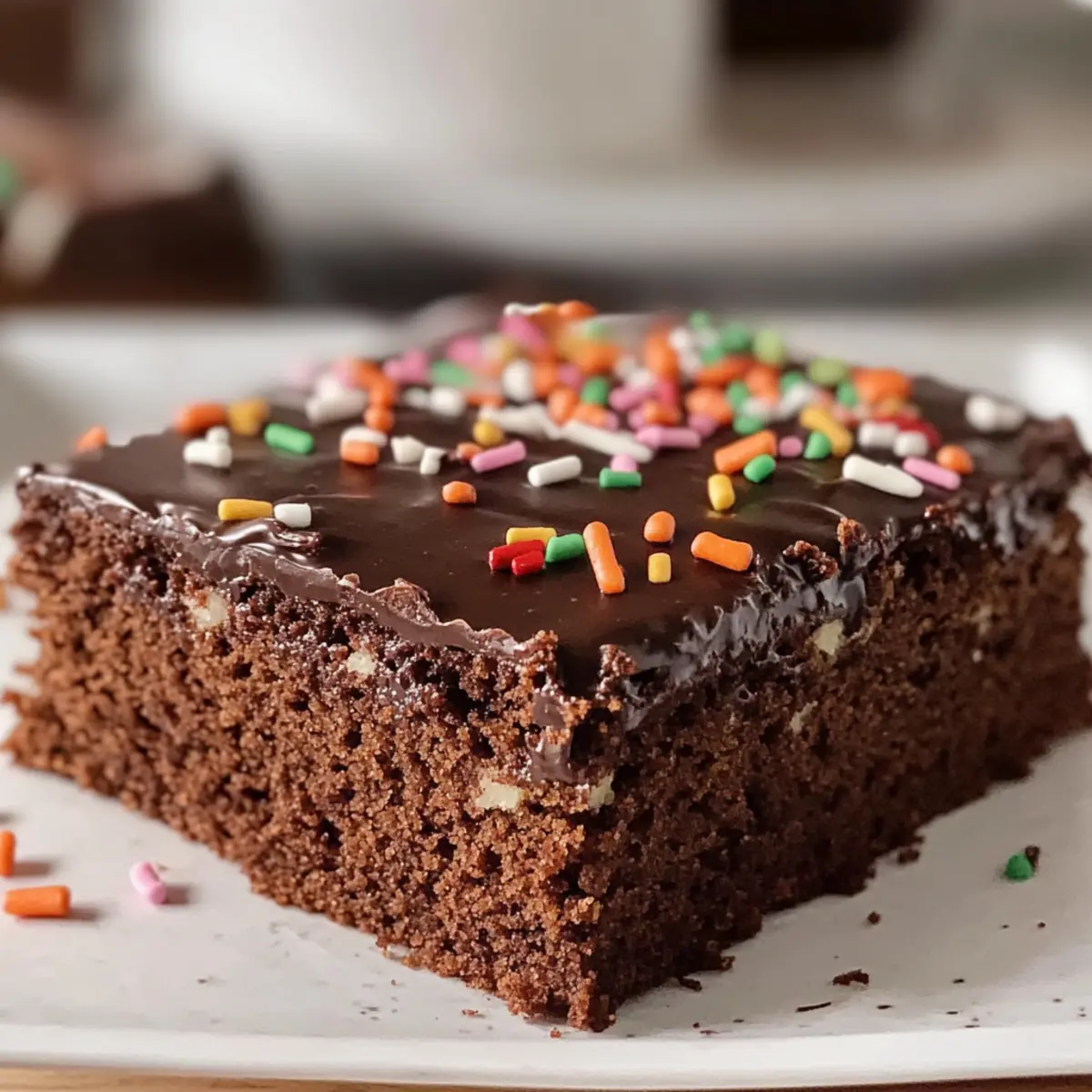 Omas Lebkuchen vom Blech