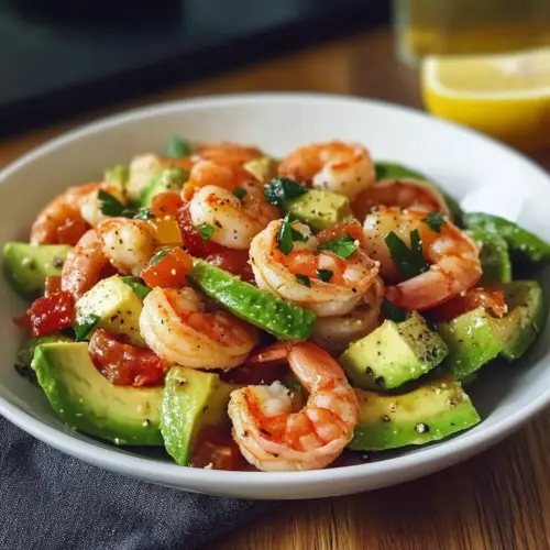 Avocado Garnelen Salat