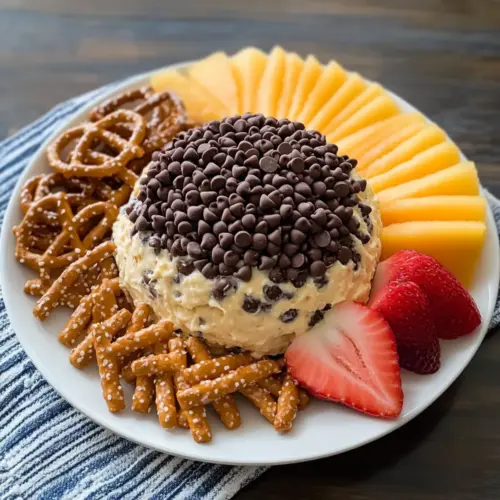 Schokoladenstückchen Käsebällchen