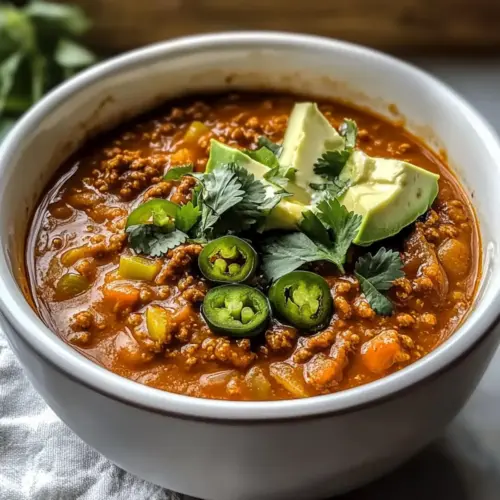 Crockpot Spicy Queso Beef Chili for the Soul