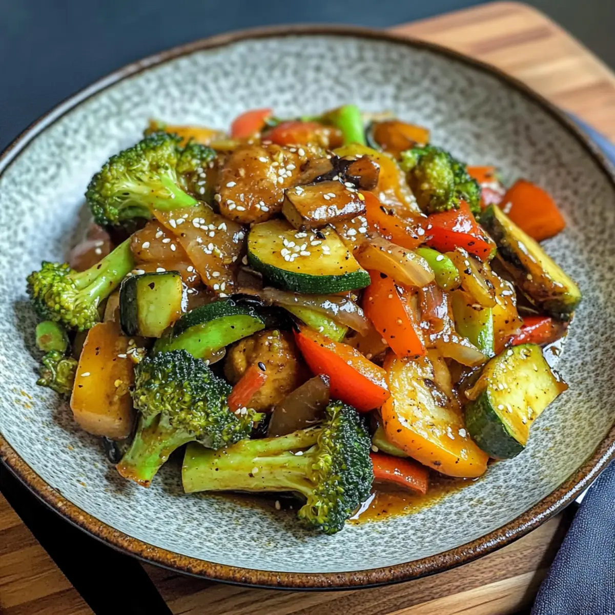 Asiatische Gemüsepfanne – 15 Minuten Gericht