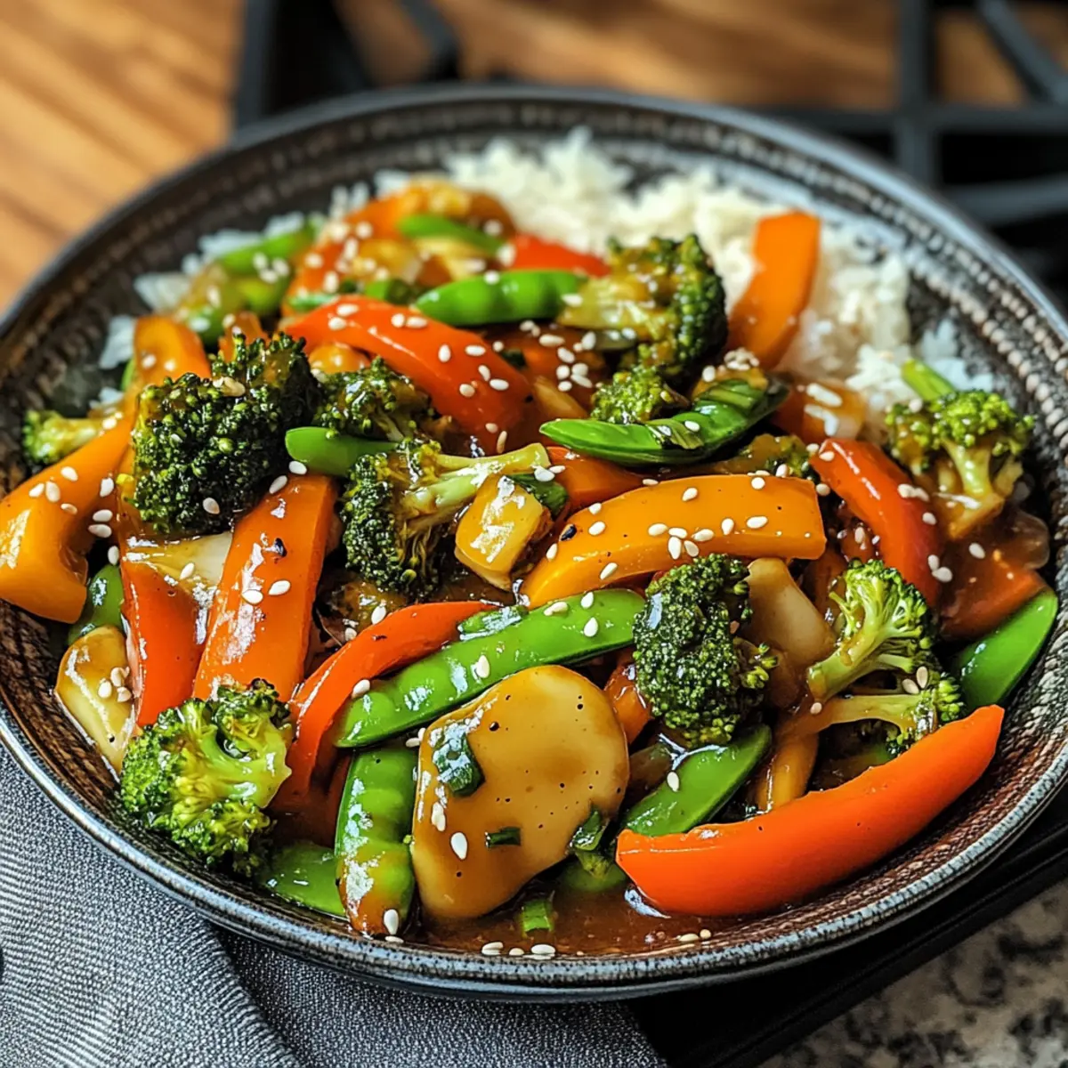 Asiatische Gemüsepfanne