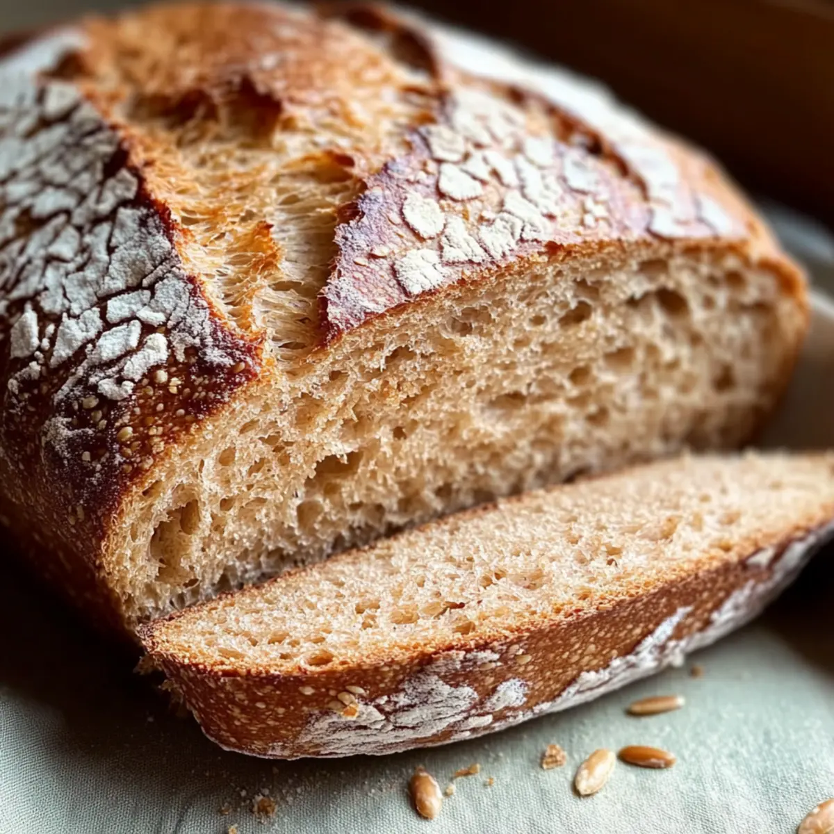 Weizen-Vollkornbrot aus dem Ofenmeister