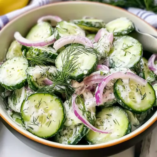 Gurken-Dill-Salat
