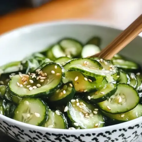 Japanischer Gurkensalat