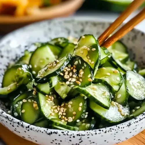 Japanischer Gurkensalat