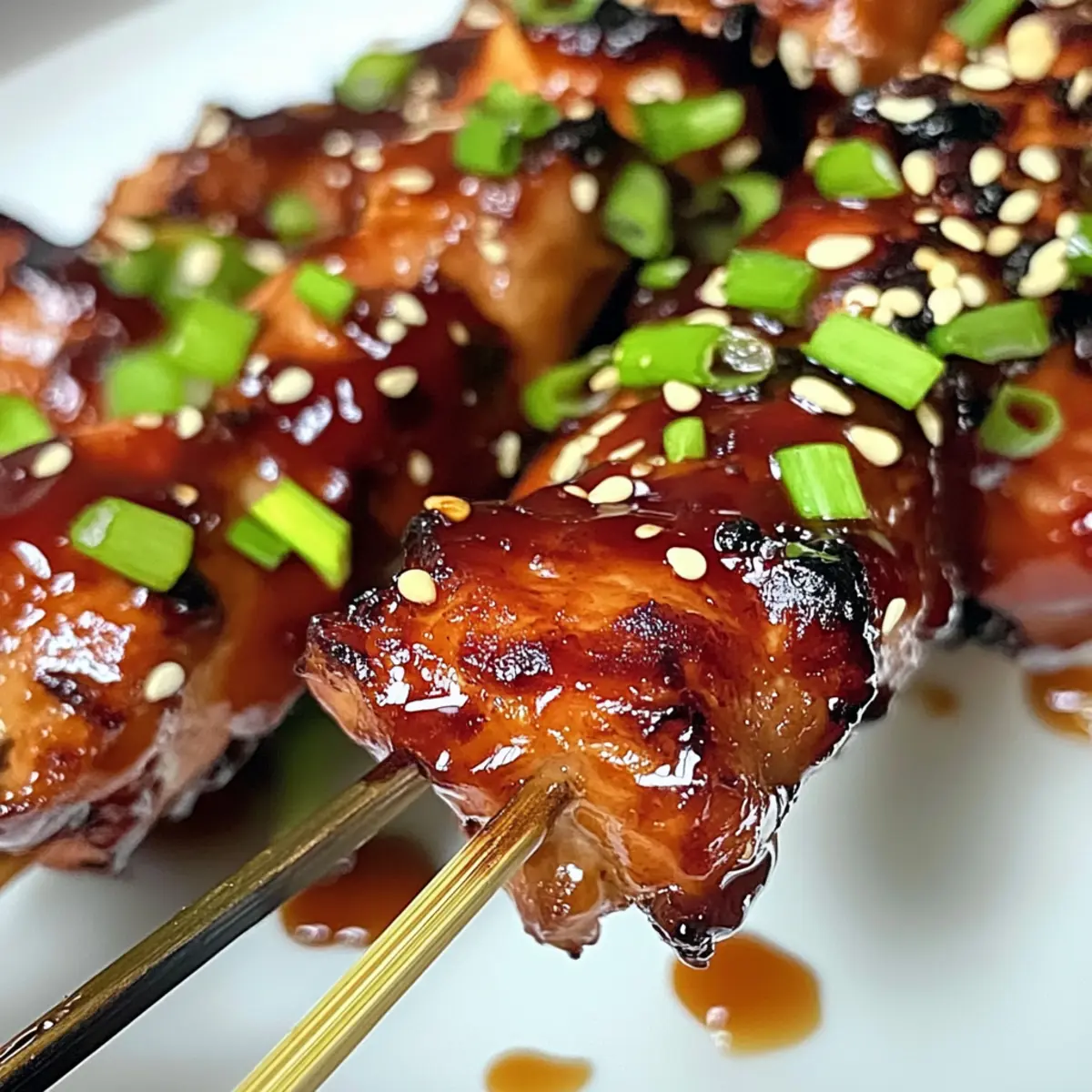 Teriyaki Hähnchenspieße