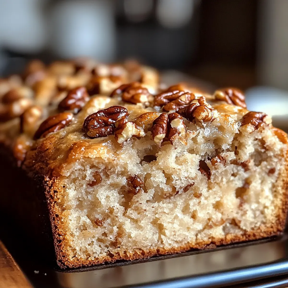 Buttermilch Süß Alabama Pekannuss Brot
