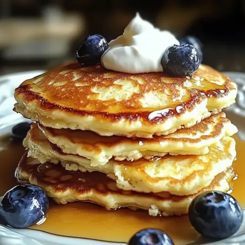 Hüttenkäse-Pfannkuchen
