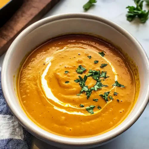 Currysüßkartoffelbisque