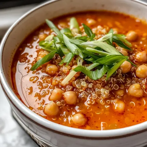 Gochujang Kichererbsensuppe