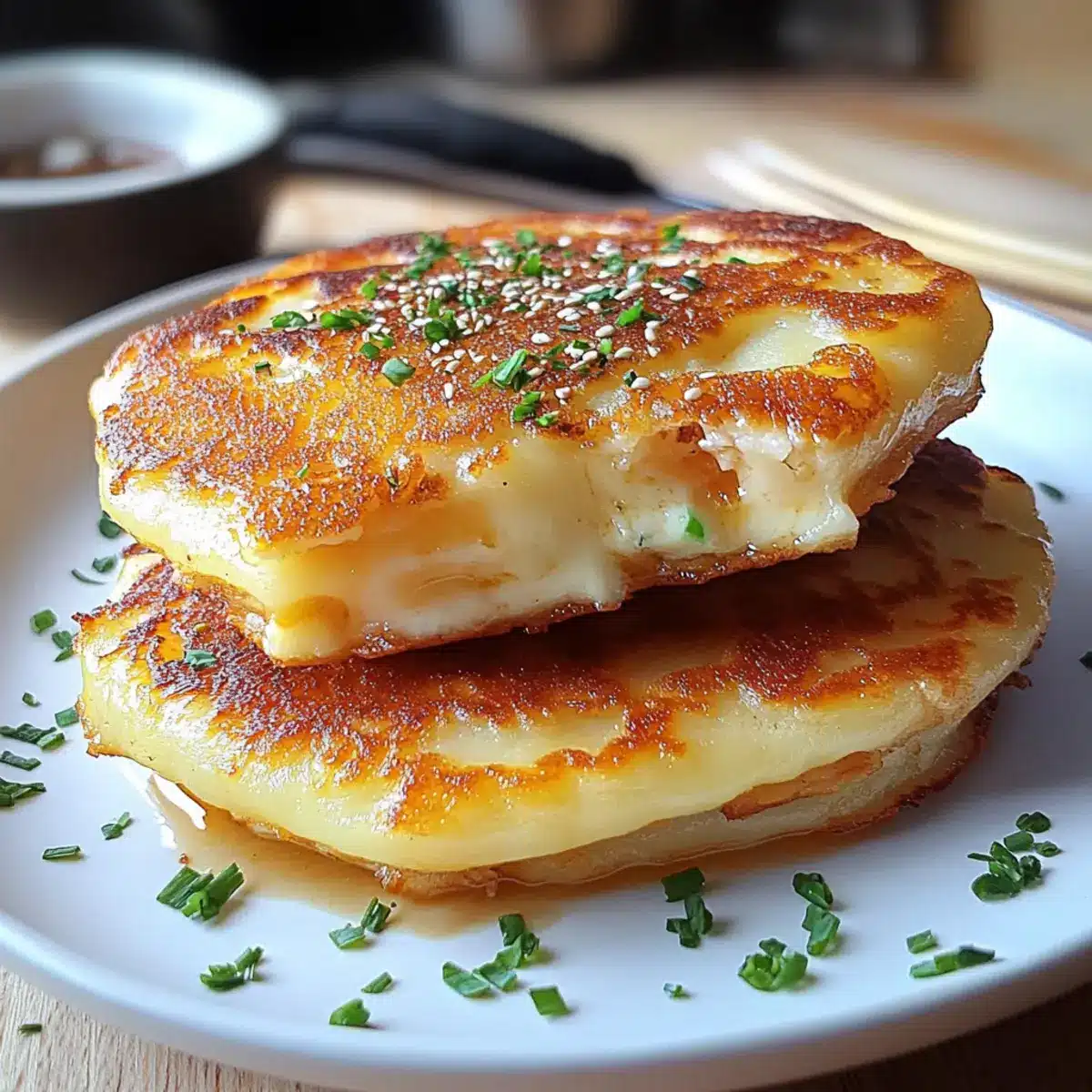 Käsekuchenpfannkuchen