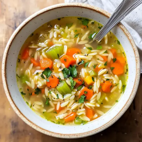 Orzo Suppe