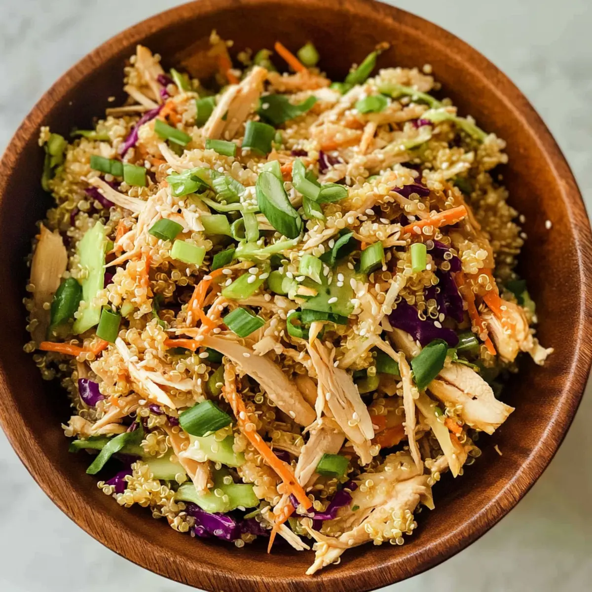 Rotisserie-Hähnchensalat
