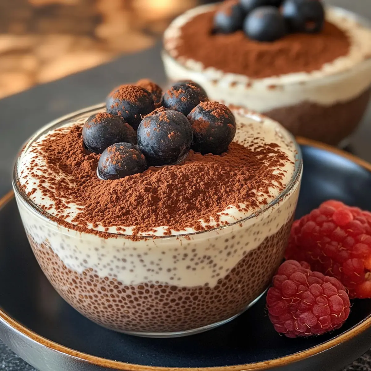 Tiramisu Chia Pudding