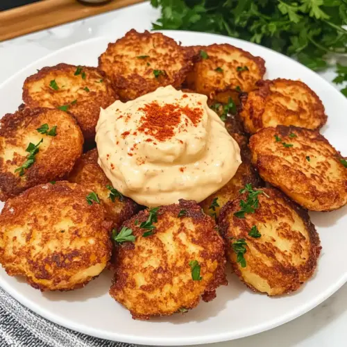 Klassische spanische Kartoffelküchlein